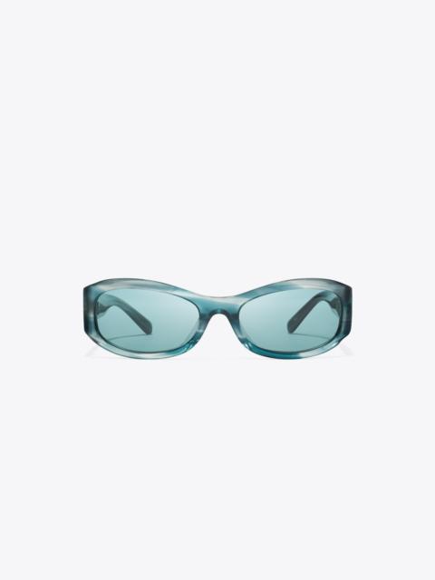 TORY BURCH Miller Rectangle Sunglasses