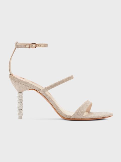 SOPHIA WEBSTER Rosalind Glitter Sphere-Heel Sandals