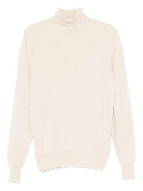 LARDINI roll-neck sweater