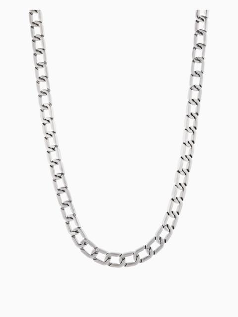 EMPORIO ARMANI TWO-TONE STAINLESS STEEL CHAIN NECKLACE
