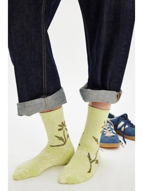 FREE PEOPLE Floral Sky Socks