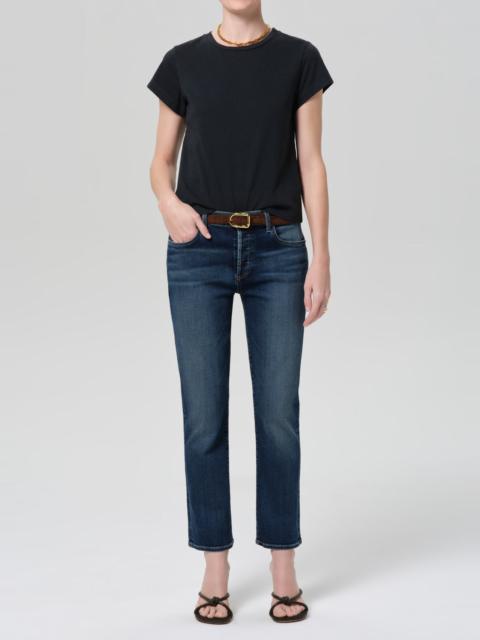 Citizens of Humanity Emerson Slim Boyfriend 27" In Blue Ivy