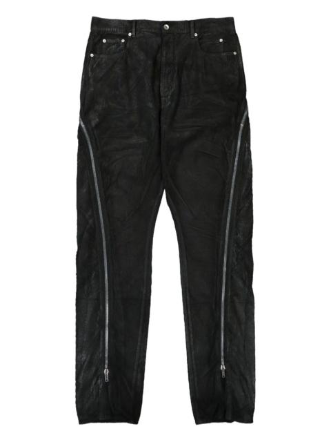Rick Owens DRKSHDW Hollywood Boan Banana zip-detail jeans