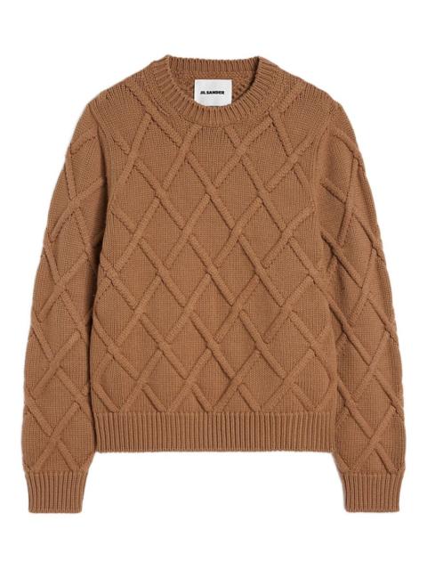 Jil Sander chunky-knit sweater