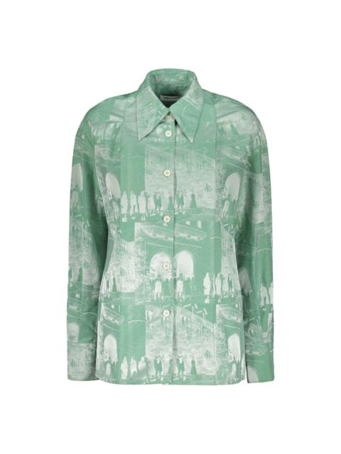 LOW CLASSIC jacquard shirt