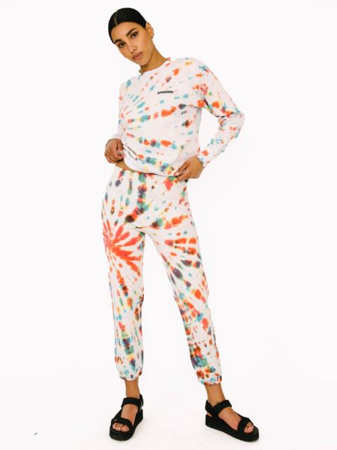 SPRWMN JELLY BEAN COTTON LOGO SWEATPANTS