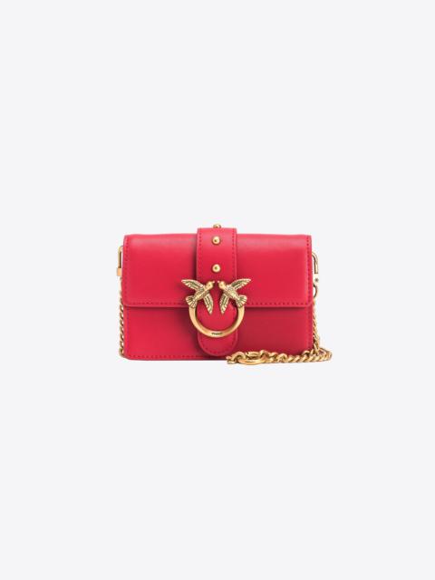 PINKO MICRO LOVE BAG ONE SIMPLY