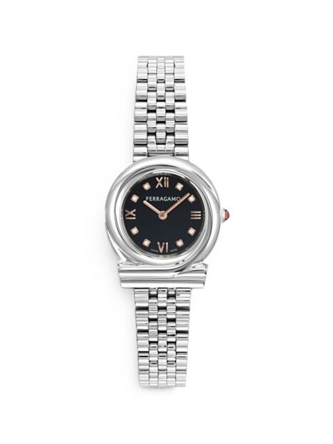 FERRAGAMO Gancini Twisted watch