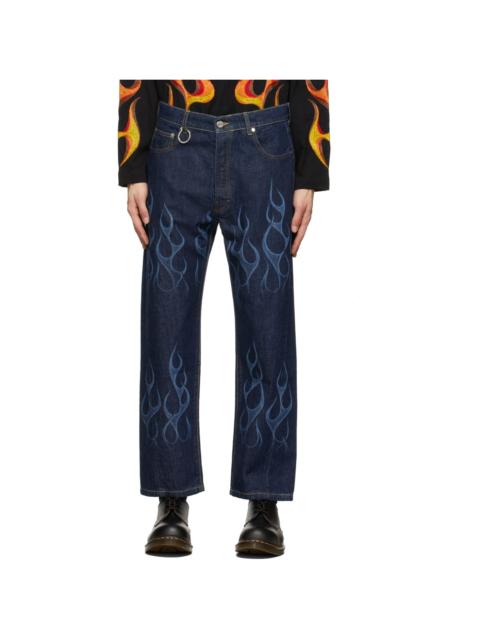 Étude Indigo Flaming Denim Jeans