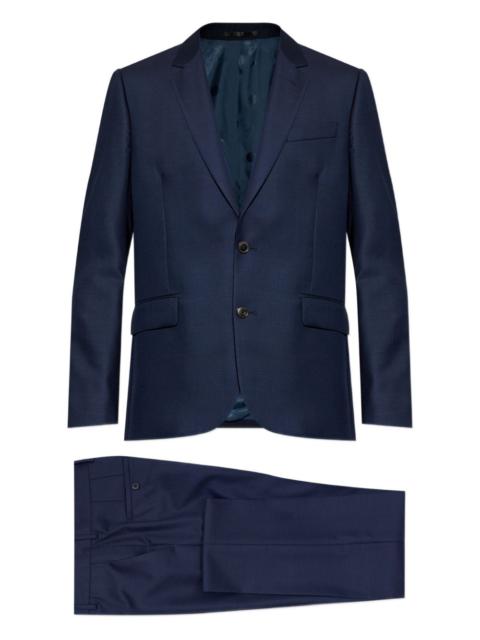 Paul Smith buttoned blue suit