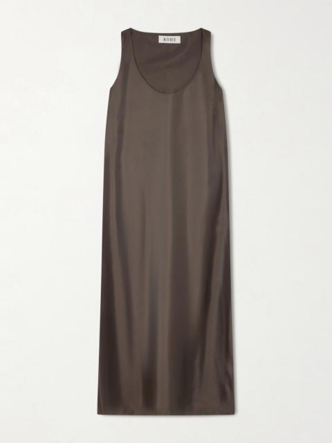 RÓHE Silk-satin Midi Dress