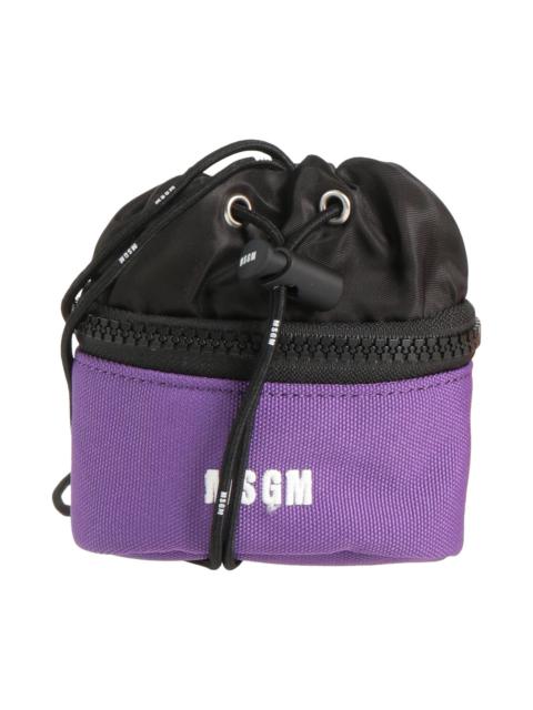MSGM Purple Men's Cross-body Bags