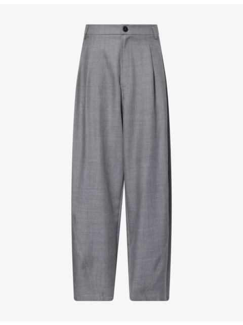 DARKPARK Phebe Wide-Leg Cotton Trousers