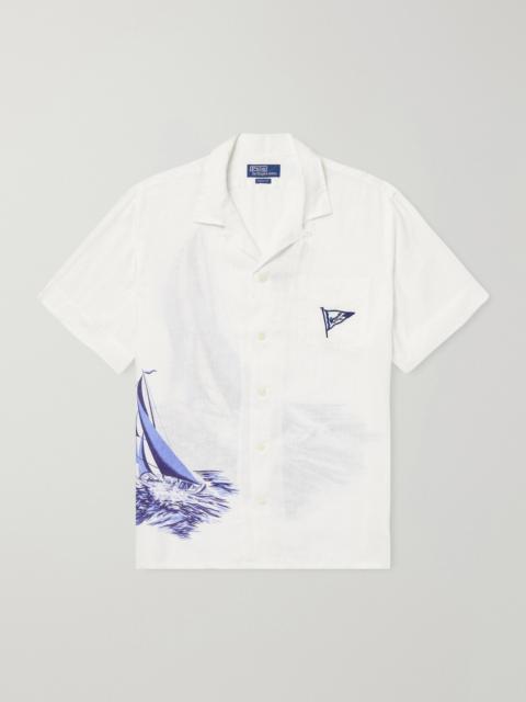 Polo Ralph Lauren Printed Linen Shirt