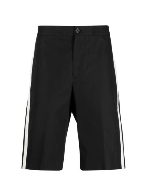side-stripe Bermuda shorts