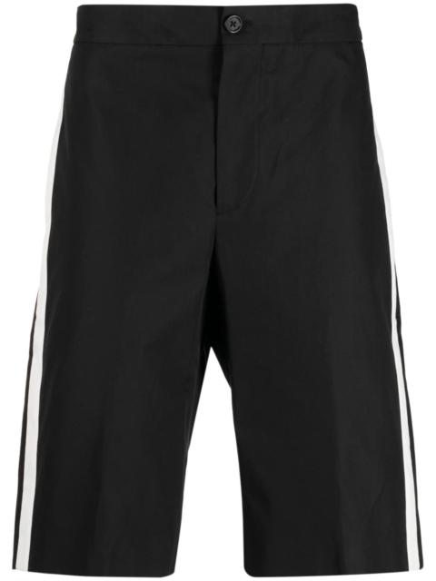 Alexander McQueen side-stripe Bermuda shorts