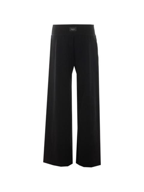 Repetto logo-patch high-waisted track pants