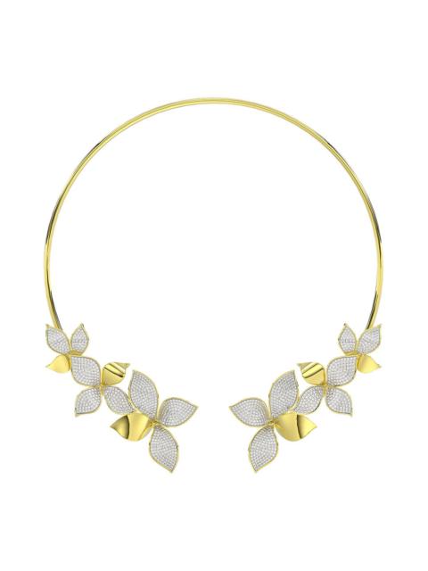 Marchesa WILD FLOWER YELLOW GOLD NECKLACE