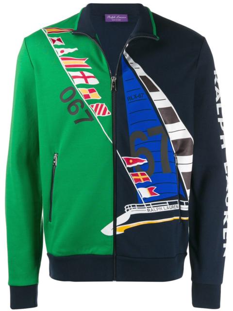 Ralph Lauren printed zipped jacket