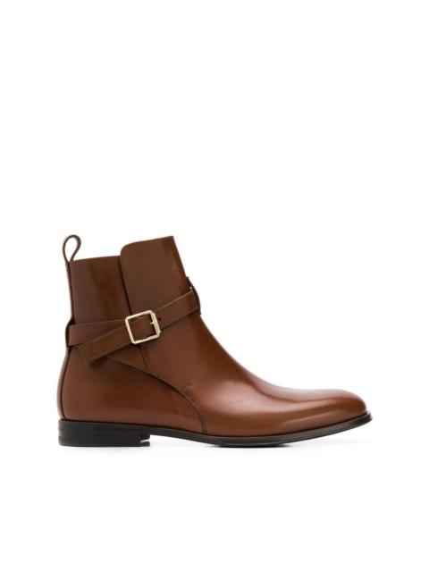 SCAROSSO Lara buckled ankle boots