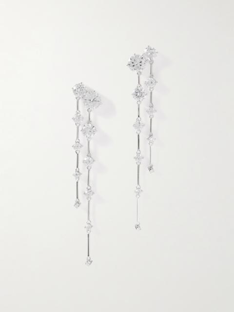 Completedworks Memory Lane Rhodium-plated Cubic Zirconia Earrings