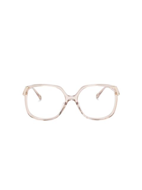 Chloé oversize-frame glasses