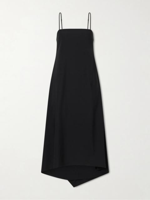 peplum a line dress Line + Dot Anzu Peplum Dress- Black – Hand In Pocket main image 0