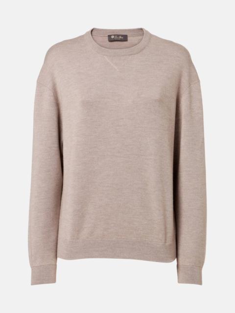 Loro Piana Balfour cashmere, wool, and silk sweater