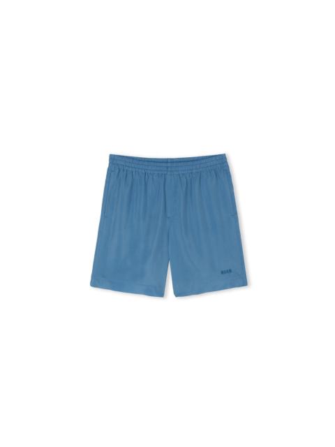 MSGM Cupro shorts