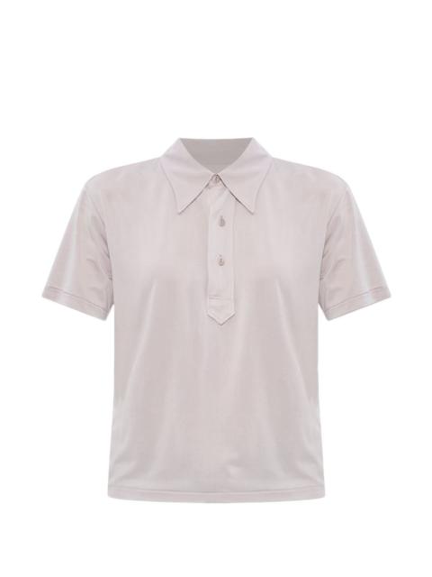Maison Margiela buttoned polo top