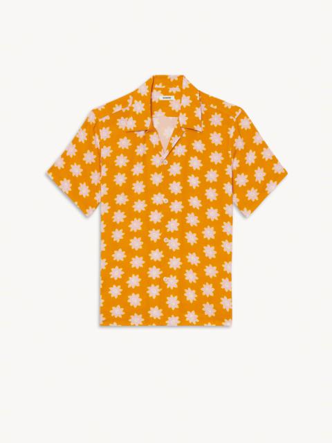 Sandro Printed flowing shirt
