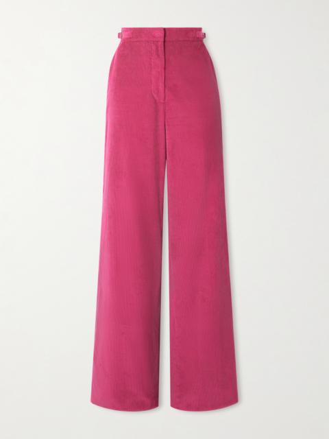 GABRIELA HEARST Vesta Cotton-corduroy Straight-leg Pants