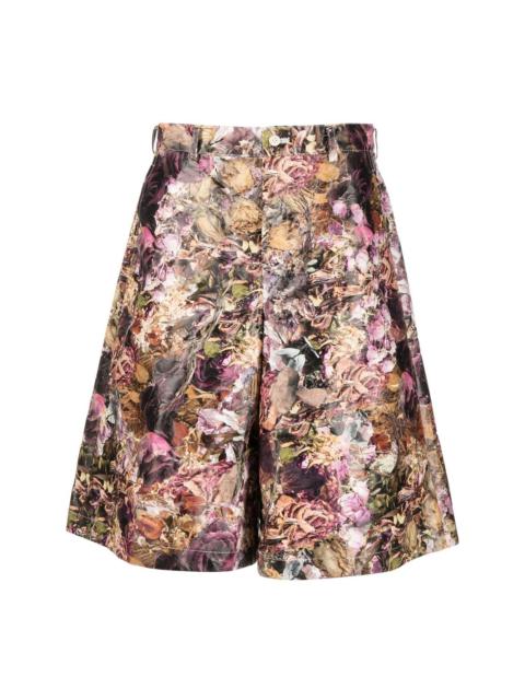 Comme des Garçons Homme Plus all-over graphic-print shorts