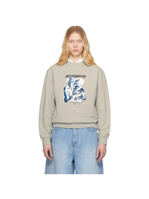 ADER error Gray Product. 35 Sweatshirt