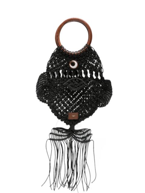 Anya Hindmarch Anya Hindmarch Macramé Fish Clutch Bag