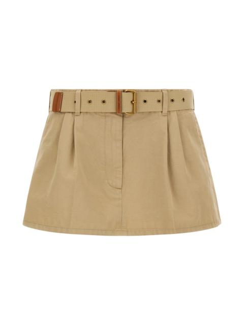 Miu Miu Belt skirt