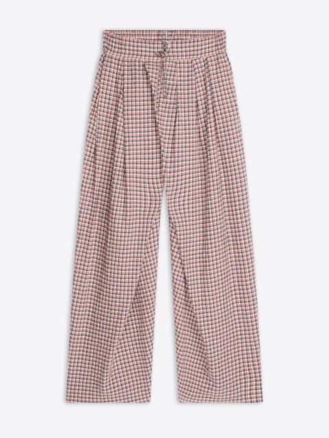 Dries Van Noten DRAPED COTTON PANTS