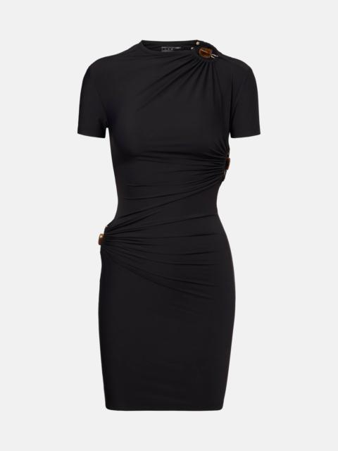 CHRISTOPHER ESBER Orbit ruched minidress