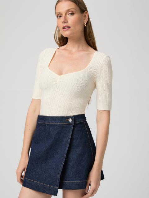 PAIGE Aven Wrap Skirt
