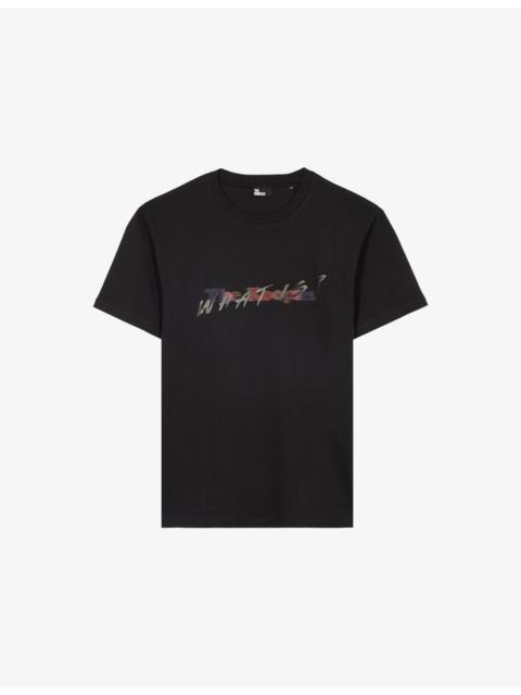 The Kooples Branded Short-Sleeved Cotton-Jersey T-Shirt