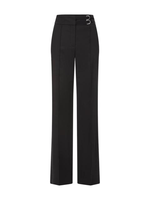 VERONICA BEARD CRUZ STRETCH-LINEN PANTS