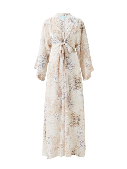 MELISSA ODABASH WISDOM LIZARD DRESS