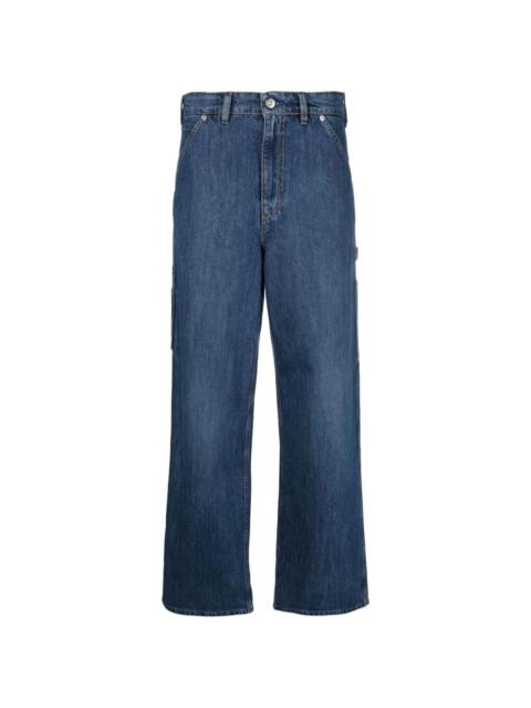 Trade wide-leg cotton jeans