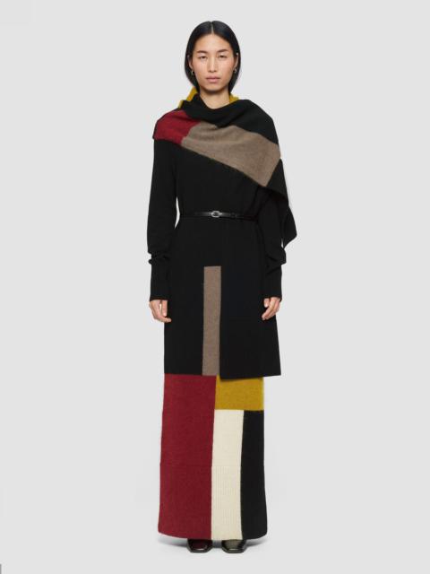 JOSEPH Overlay Wool Scarf
