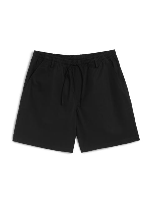 Bather Black Herringbone Leisure Short