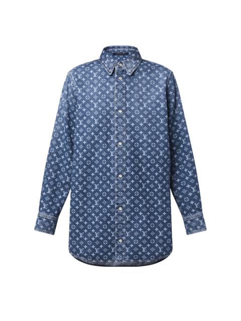 Louis Vuitton Monogram Denim Shirt