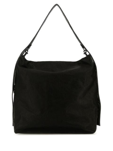 Yohji Yamamoto Black leather crossbody bag