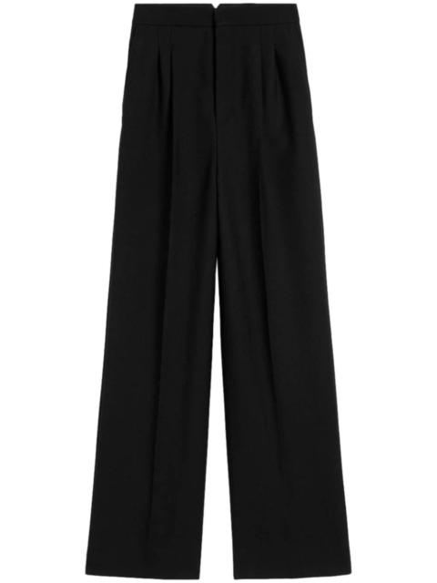 AMI Paris wide-leg wool trousers