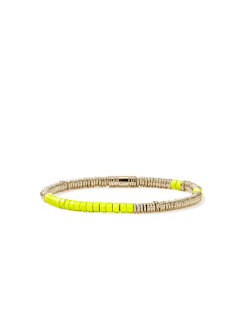 JOHN HARDY Heishi Bracelet, Gold, Enamel
