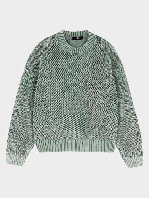 REPRESENT Men's Open Gauge Knit Sweater